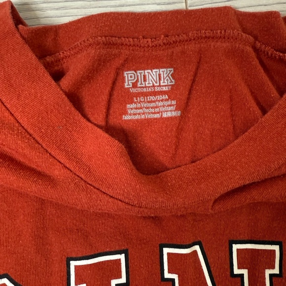 PINK Victoria's Secret Red Sweatshirt - Picture 4 of 5
